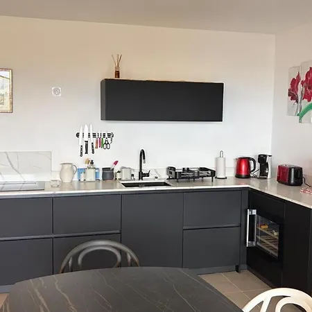 Superbe 3 Pieces Vue Mer, Climatise, Avec Parking 아작시오