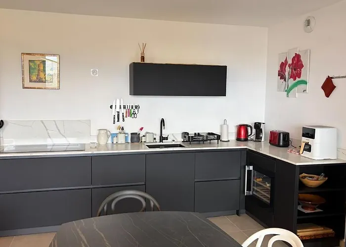 Superbe 3 Pieces Vue Mer, Climatise, Avec Parking 아작시오